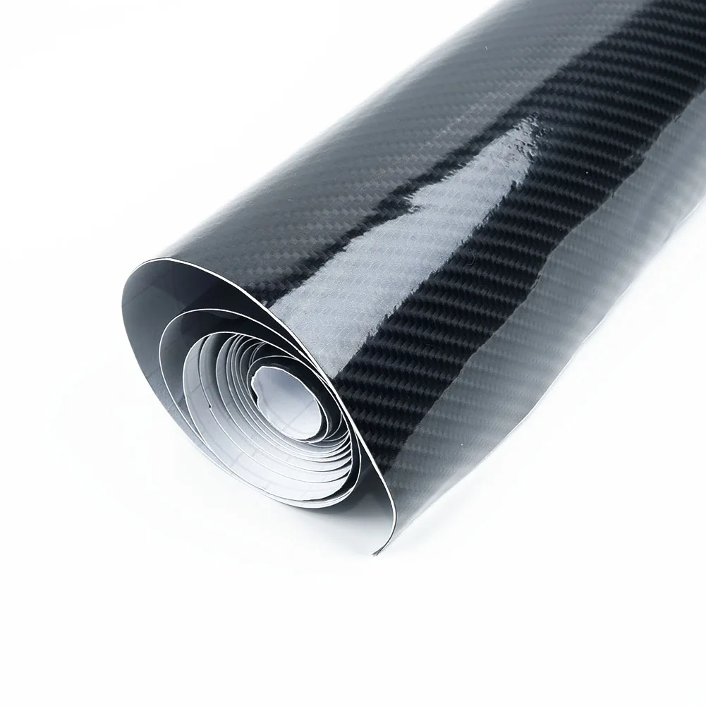 Автомобильная фольга 7D Премиум высокоглянцевая виниловая пленка из углеродного