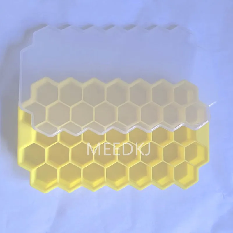 37 тарелок для льда кубиков формы силикагеля креативная самодельная сотовая