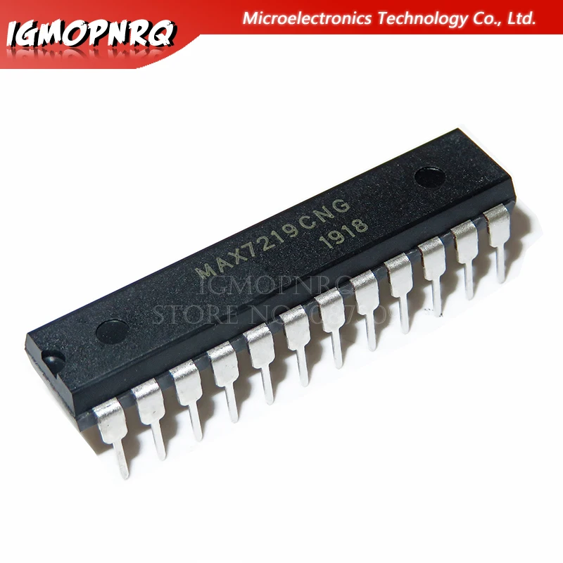 5 шт. MAX7219 MAX7219CNG MAX7219ENG DIP24 line дисплей драйвер новый оригинальный| |
