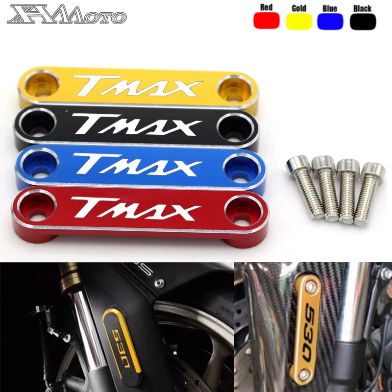 Для Yamaha TMAX 530 2015 2016 T MAX SX/DX 2017 2018 2019 аксессуары для мотоциклов передняя ось Coper Plate