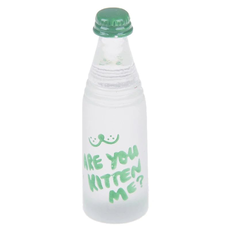 

Scale Miniature Food Water Drinks Bottles Mini Food Paly Doll House Kitchen Living Room Accessories Pretend Play Toys For Toys