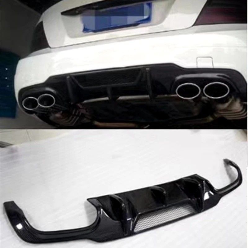 Диффузор для заднего бампера Mercedes Benz W204 C Class C63 AMG C300 2012 2013 2014 аксессуары из