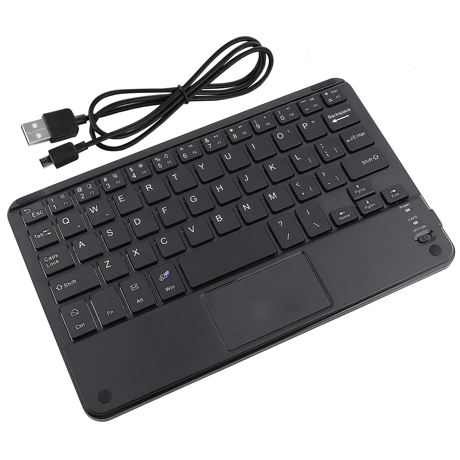 

Rechargeable Widely Compatible Tablet Wireless Keyboard Portable External Keyboard Tablet Keyboard 59 Keys Keyboard