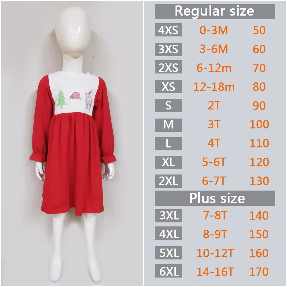 Оптовая продажа изысканное милое платье для девочек красная хлопковая одежда с