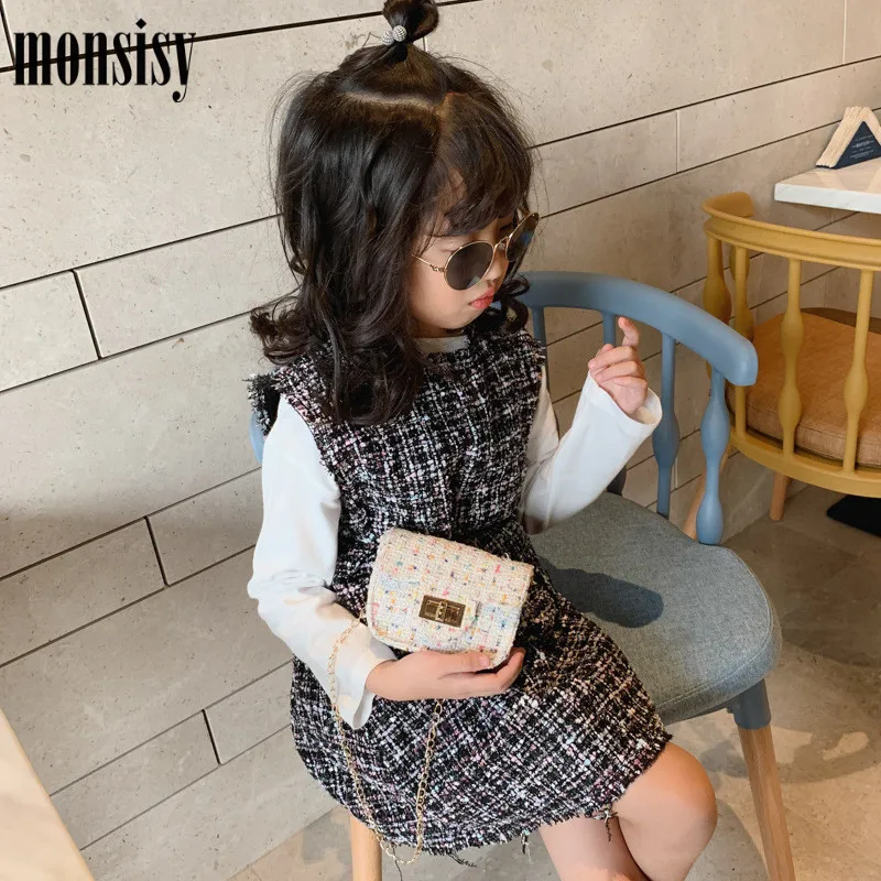 Monsisy 12 шт. кошелек для девочки Сумочка женщин маленький Детская сумка через плечо