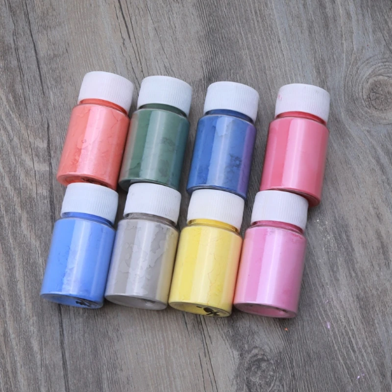 

8 Colors Thermochromic Temperature Activated Pigment Color Changing Resin Powder