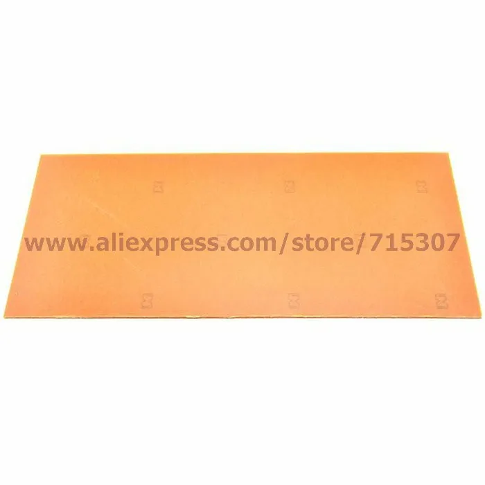 Односторонняя печатная плата с медным покрытием 2 шт. 10*22 / 10x22 см/универсальная