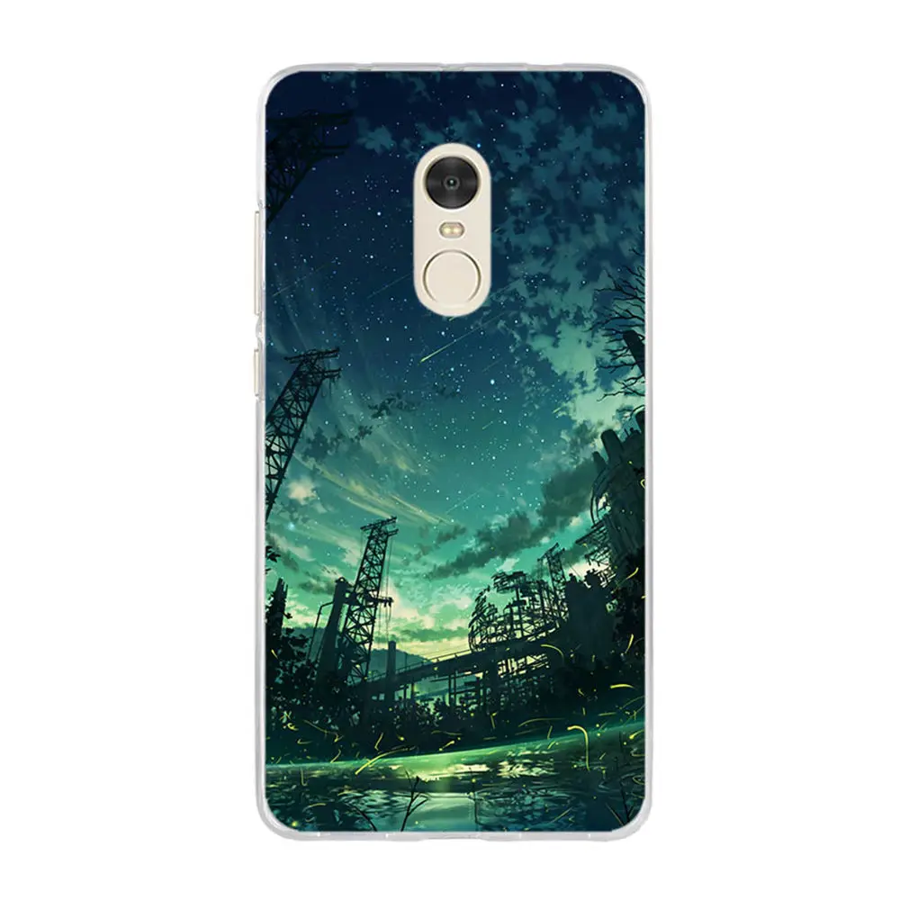 Silicone phone Case For Xiaomi Redmi Note 4X 5A Prime Mi 5X Cases Soft TPU Phone Back cover 360 Protective Shell New design | Мобильные