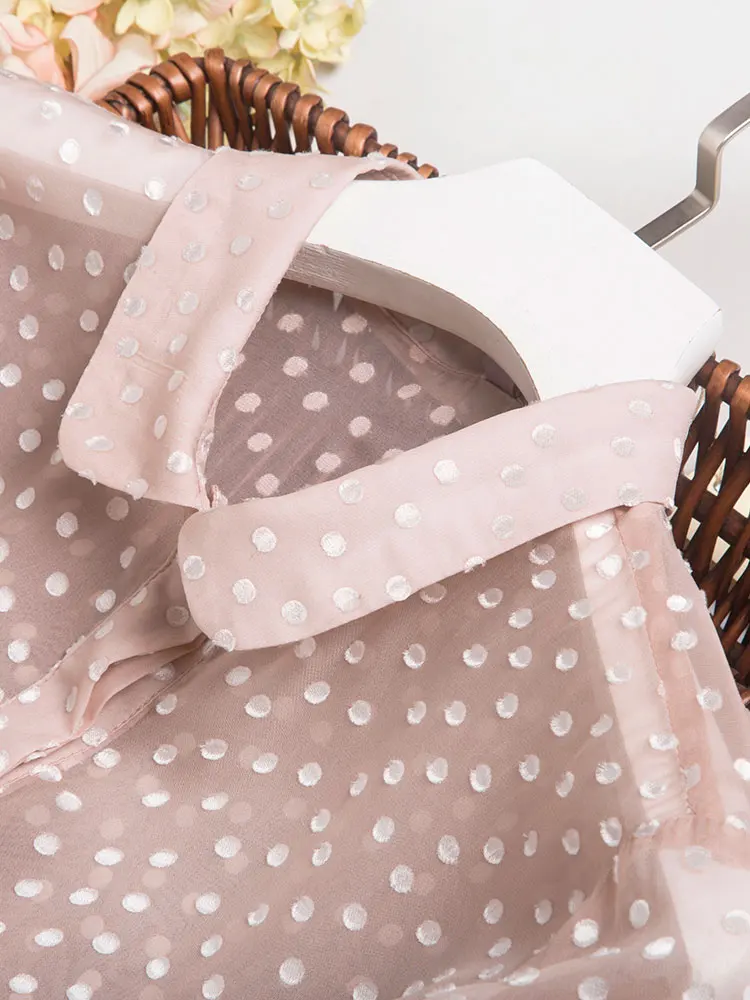 

Женская шелковая рубашка с длинным рукавом, с принтом, весна-осень