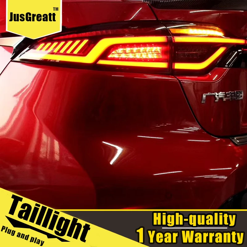 

2pcs Car Styling for Toyota Corolla 2020 tail lights assembly All LED Rear Lamp+ dynamic turn signal +reverse light