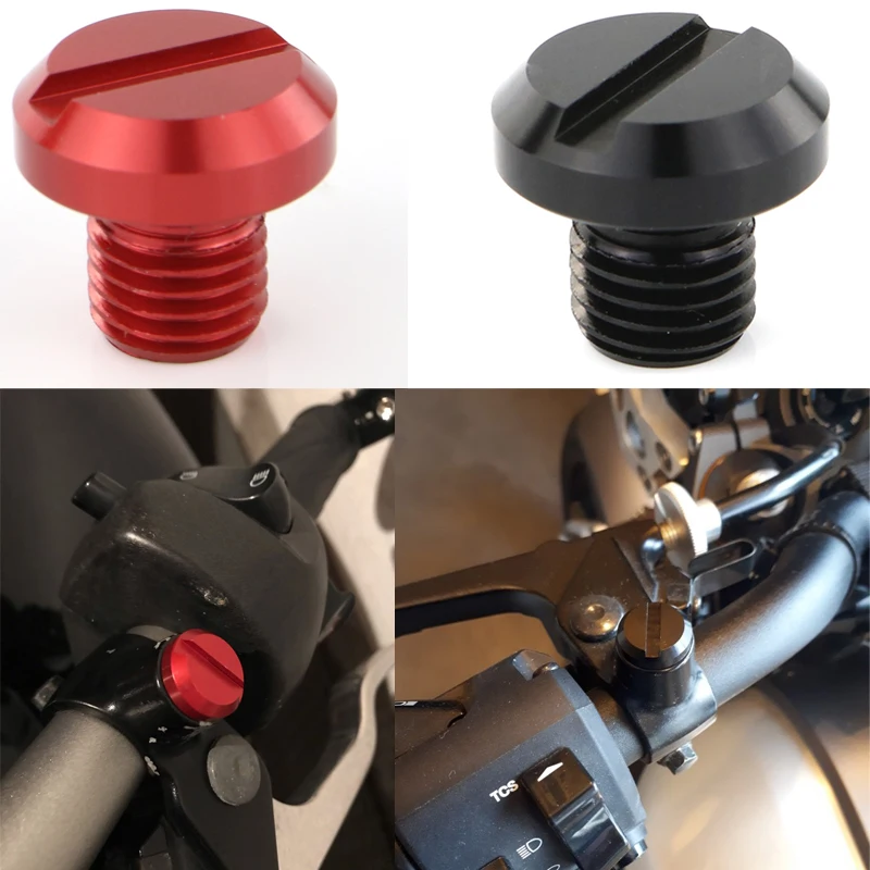 Для Honda Kawasaki Suzuki Triumph M10 * 1 25 с правой резьбой пара заглушек для зеркала мотоцикла