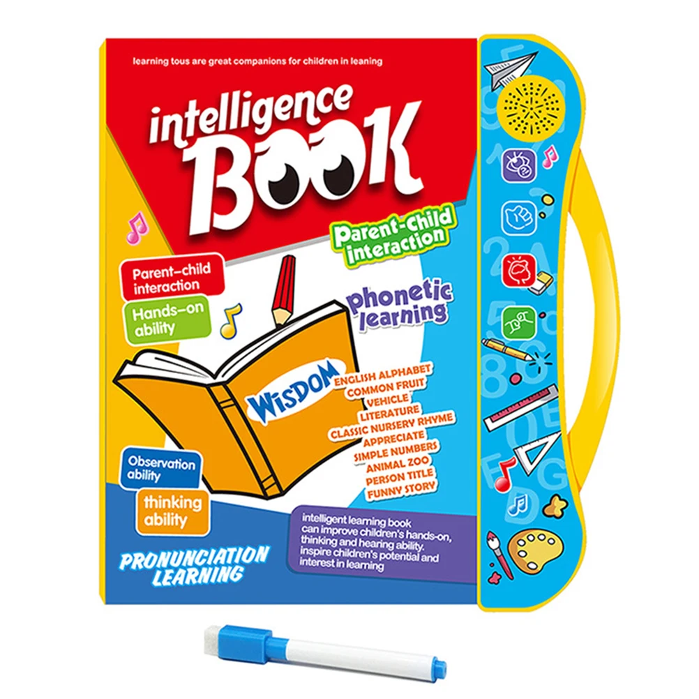 

English Learning Machine Electronic Learning Study Book for Kids Pre-school Education Toy Children toys