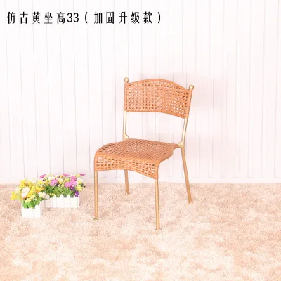 Стул из ротанга маленький стул может накладываться на домашнюю гостиную детский