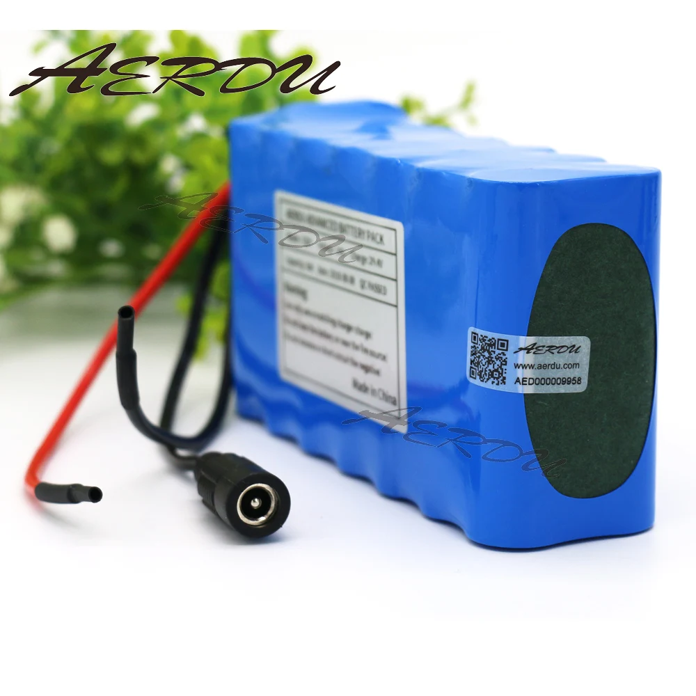 

AERDU 24V 5Ah литий-ионный battery7S2P 25,9 V 29,4 V пакет для Электрические одноколесные велосипеды игрушек самокатов велосипеда, фара для электровелосипе...