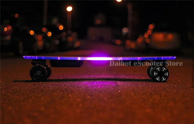 Электрический Лонгборд скейтборд 4 колесных электрических скутеров 300 Вт * 2 36 В