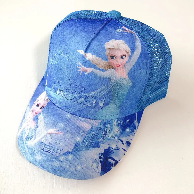 

Disney Frozen Elsa Anna Spiderman Child Hat Girl Boy Sunshade Baseball Cap