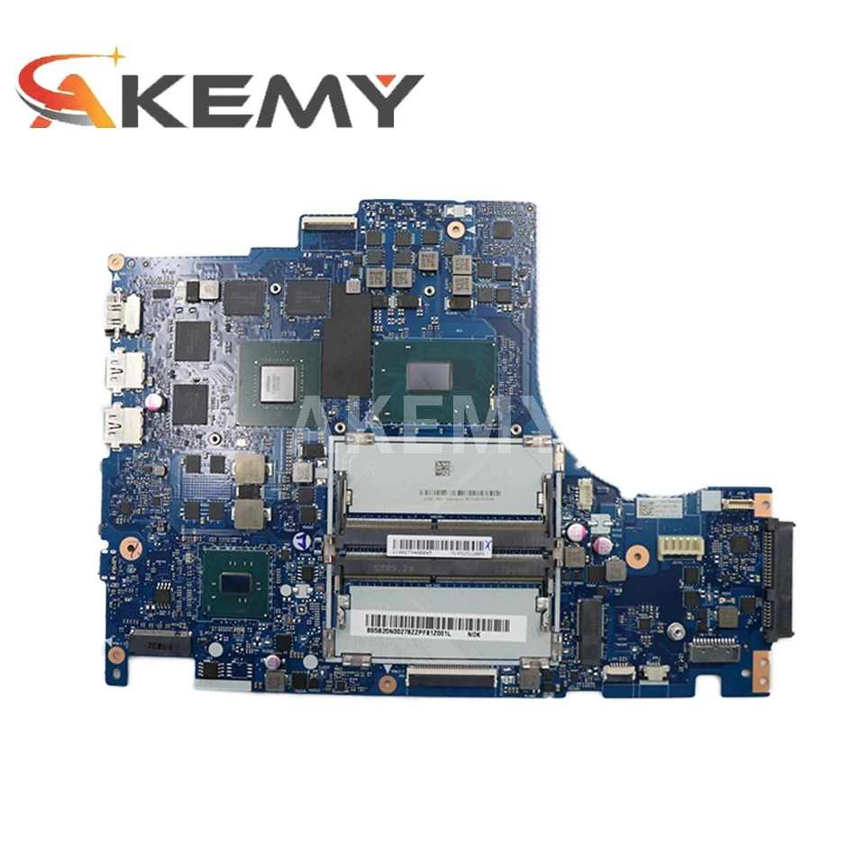 Для Lenovo Legion Y520 Y520-15IKBN материнская плата для ноутбука 5B20N00291 с SR32S i5-7300HQ GTX 1050 GPU DY512