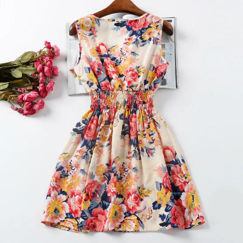 Летнее платье дешевая одежда Китай Vestidos De Festa шифоновое винтажное женское с