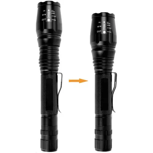 Светодиодный фонарик T6 яркий фонарь кемпинг светильник 5 режимов