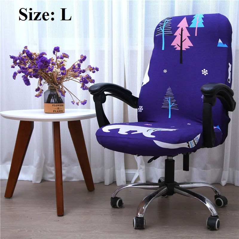 beijixiong size L Современный Офисный чехол на компьютерное кресло пылезащитный чехол для студийного офисного кресла эластичный чехол для компьютерного игрового кресла - Цвет: beijixiong size L