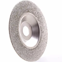 4 60grit diamond coated grinding disc wheel for angle grinder coarse glass lapidary saw blades rotary abrasive tools new