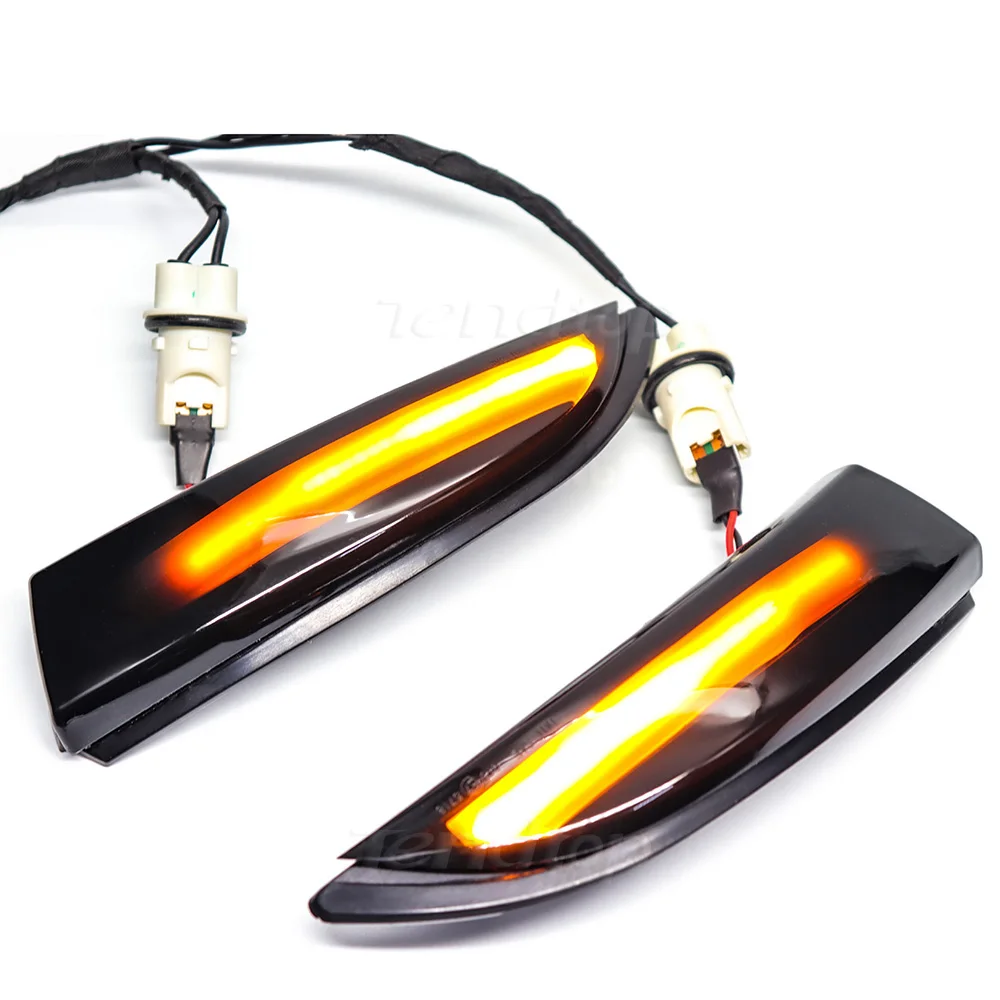 

Dynamic Blinkers LED Flowing Turn Signal Side Mirror Lights Amber Auto Car Accessories Ford Fiesta MK8 19+ Mk7 B-Max 2008-2017
