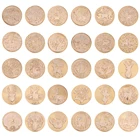 Винтажный винтажный круглый античный восковой штамп для запечатывания приглашений для скрапбукинга головка штемпеля Печатный штамп для смены латунной головки без руля 25 мм