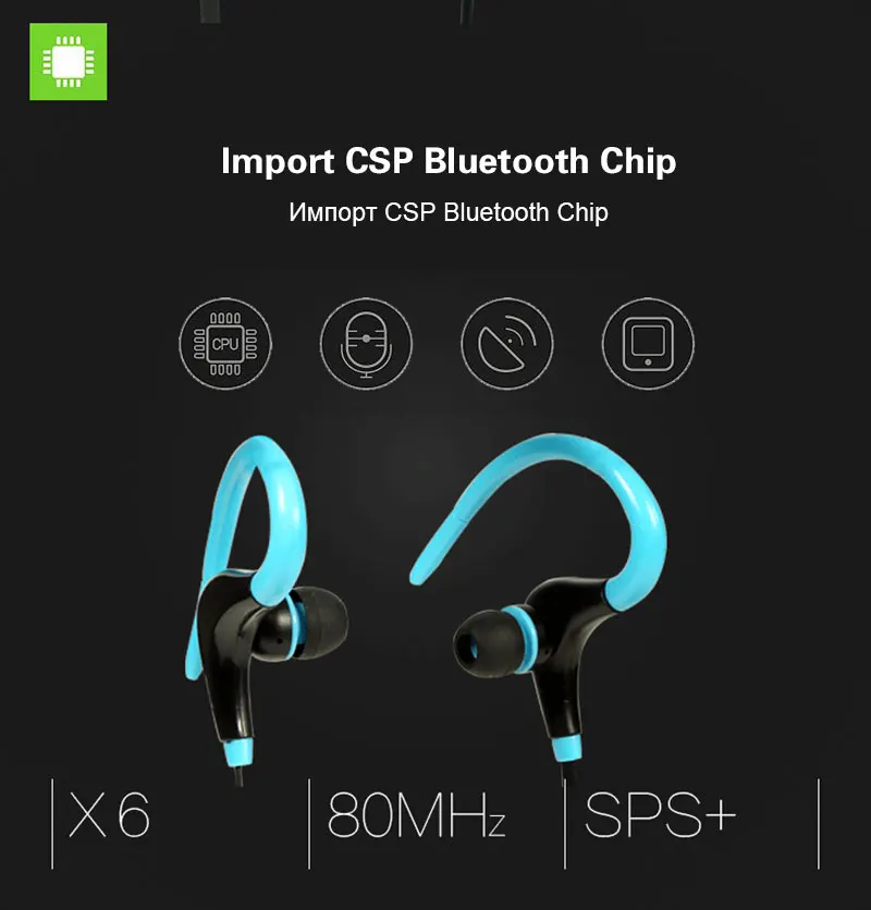 BT-1 беспроводные наушники Спорт бег Bluetooth наушники громкой связи бас стерео Bluetooth гарнитура с микрофоном для всех смартфонов