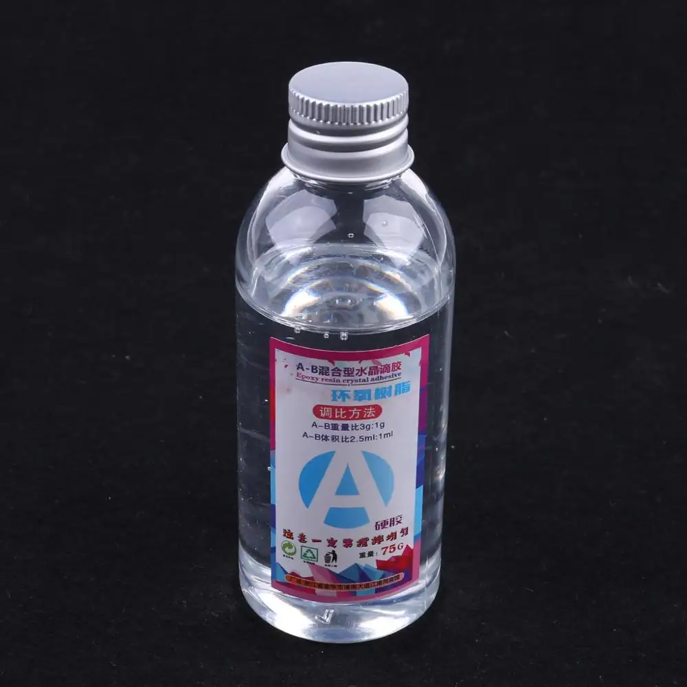 1 Набор AB Клей чехол прозрачная смола высококлейкая эпоксидная фотоинструменты