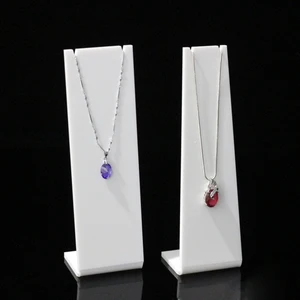 Акриловая подставка для ожерелья joyero держатель ожерелье дисплей ювелирных изделий, ювелирные изделия для ювелирных изделий Организатор show чехол пирсинг чехол экспонентов