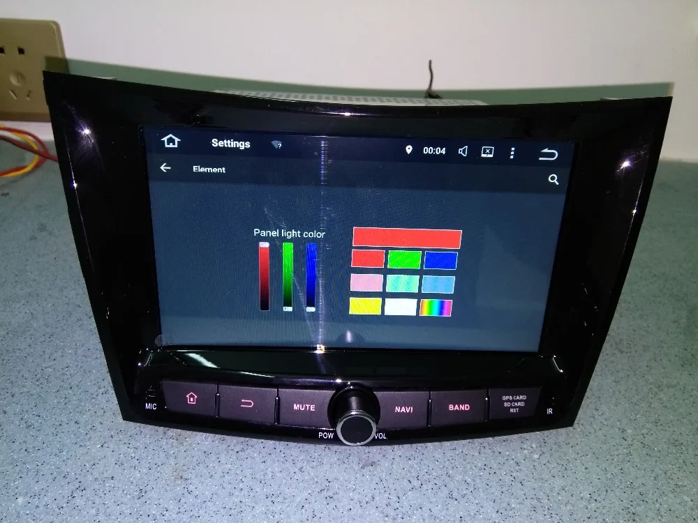 Восьмиядерный 8 дюймов ядер Android 9 0 автомобильное радио DVD плеер GPS для SsangYong Tivolan 2014