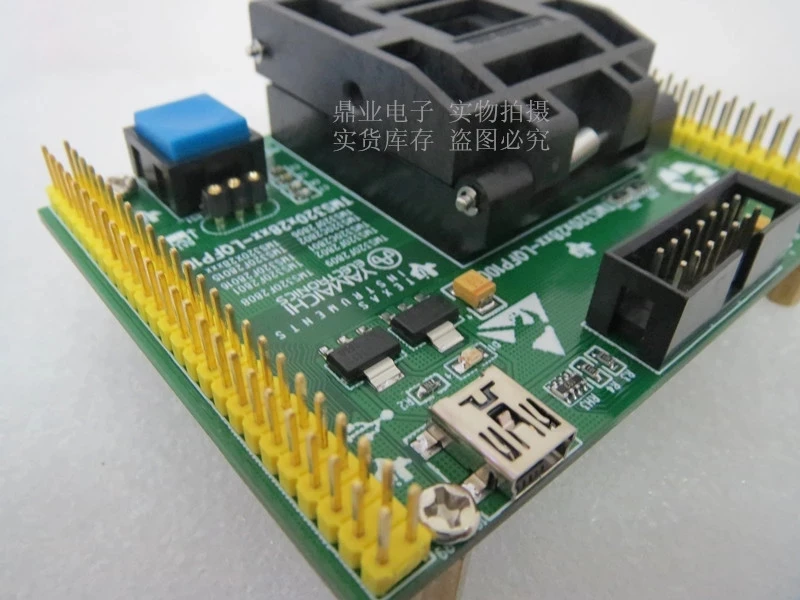 Оригинальное тестовое сиденье TI IC TMS320F2802 программируемая схема TMS320F2801 переходник