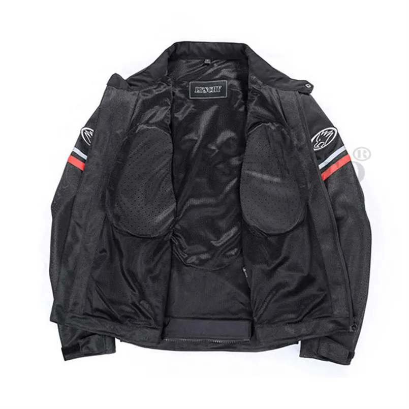 Мужская водонепроницаемая мотоциклетная куртка светоотражающая защитное