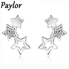 Paylor новые модные серьги звезды нежные серьги с цирконием кубической огранки для женщин boucle d'oreille femme 2020 серьги звезды
