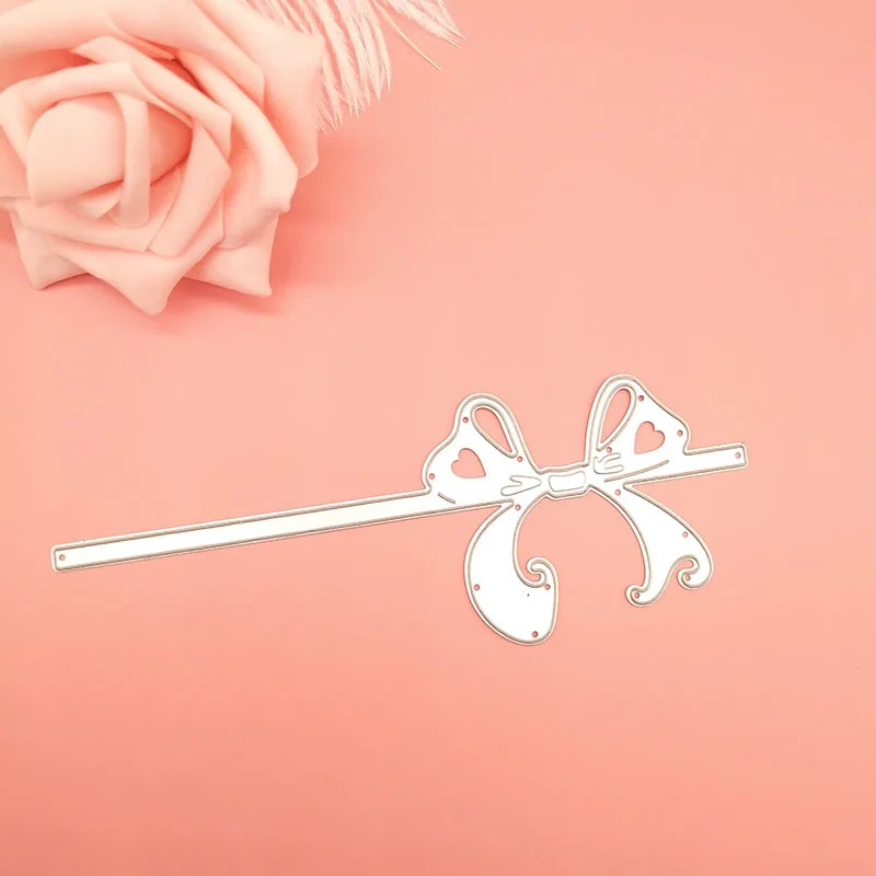 

Bow tie Bowknot Metal Cutting Dies Stencil Embossing Scrapbooking Paper Card Making DIY Photo Album Decor Party Gift Craft