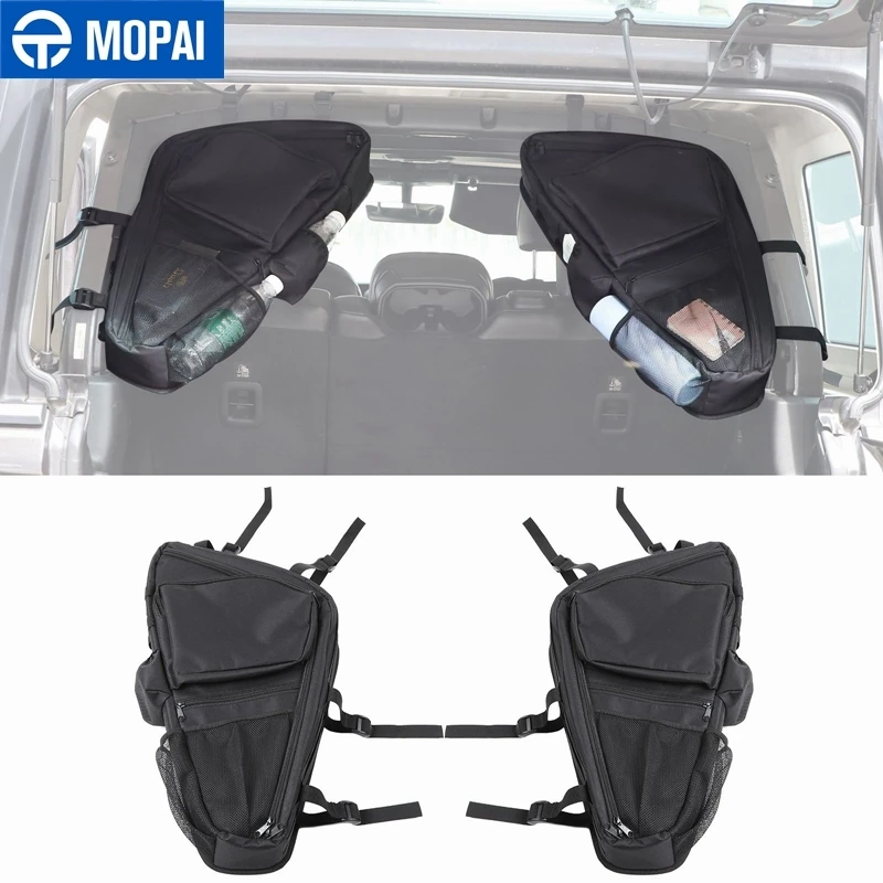 

Боковая рулонная сумка для хранения двери автомобиля, клетка для Jeep Wrangler JK JL JKU 4 двери 2007-2021, органайзеры, грузовая сумка, седельная сумка для...