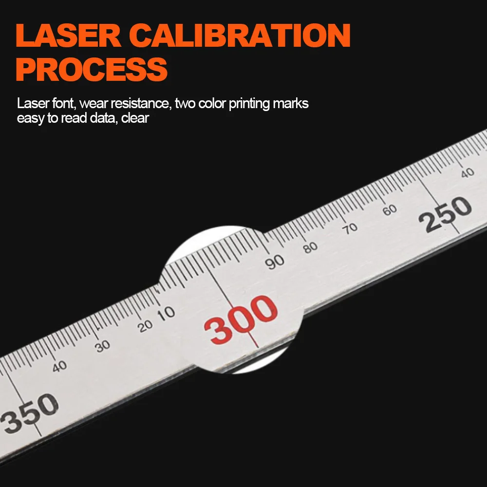 

Square Ruler Set Kit 300mm Adjustable Engineers Union Try None Right Angle Ruler with Stimulate Level and Scriber