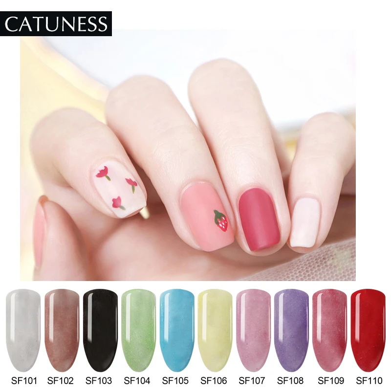 CATUNESS лак для ногтей полимер акриловая пудра Глиттер порошок расширение