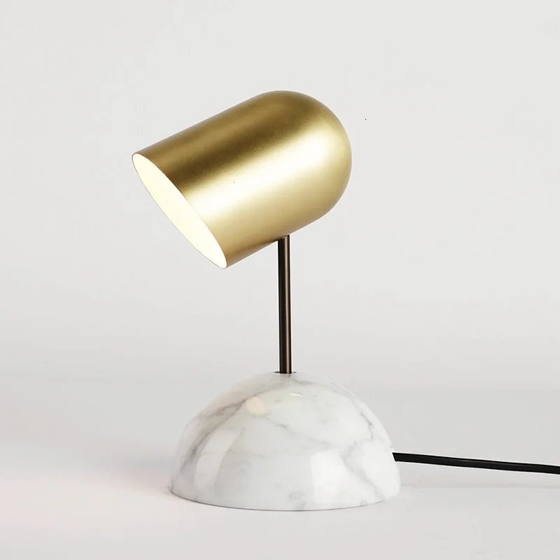 Современная мраморная железная светодиодная декоративная креативная