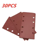 Само-клейкая наждачная бумага квадратный шлифовальная наждачная бумага на застежке-липучке наждачная бумага диск абразивный инструмент для полировки, зернистостью 406080100-800