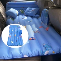 childrens animation car suv rear row inflatable mattress outdoor travel sleeping pad off road air bed auto interior parts