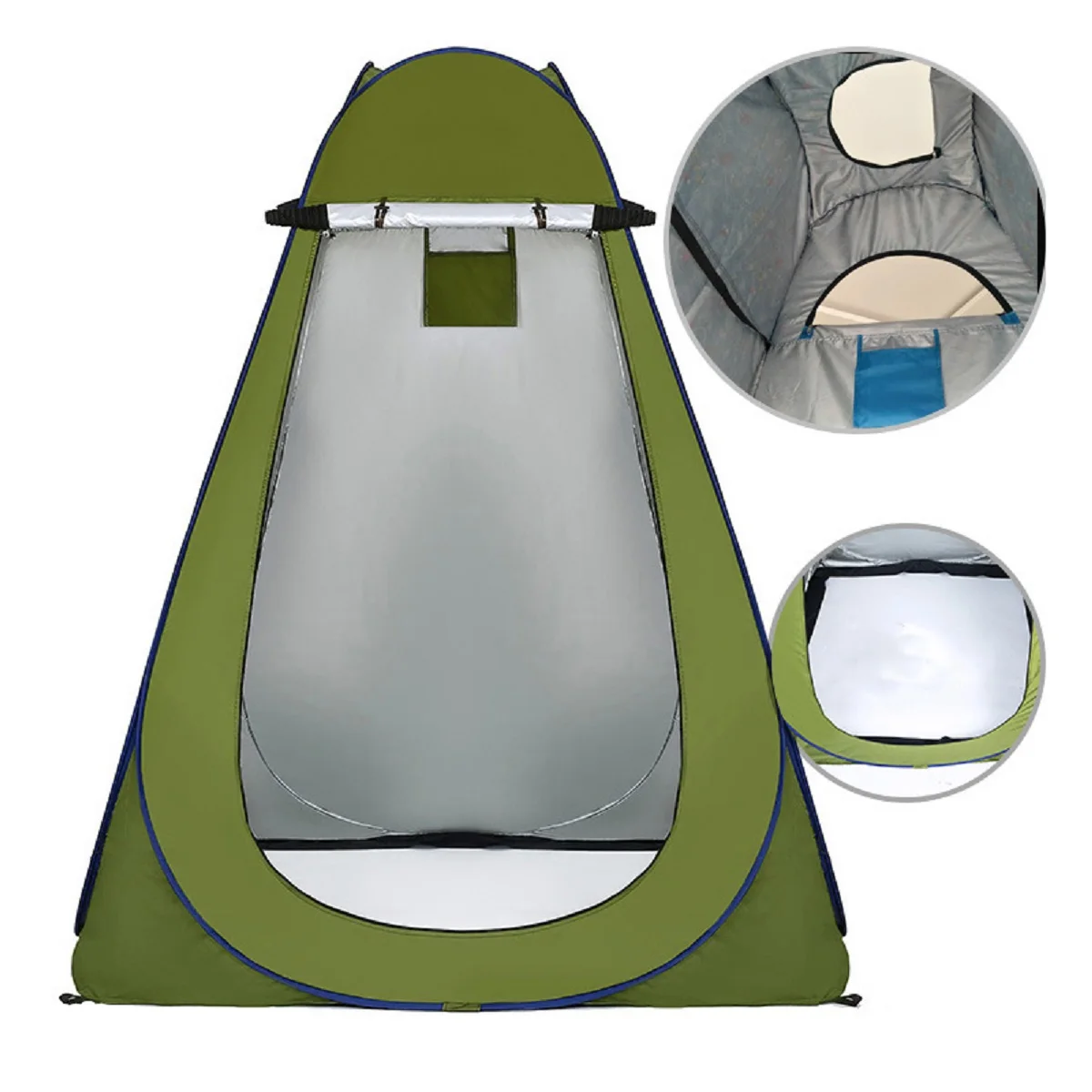 

Portable Privacy Shower Toilet Camping Tent Camouflage Anti UV function Outdoor Dressing Tent photography Tent with Bag
