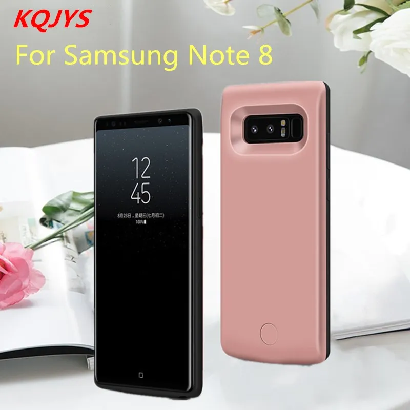 Чехол для зарядного устройства KQJYS 6500 мАч для samsung Note 8, чехол для аккумулятора, внешний резервный внешний аккумулятор для samsung Galaxy Note 8, чехол для зарядки