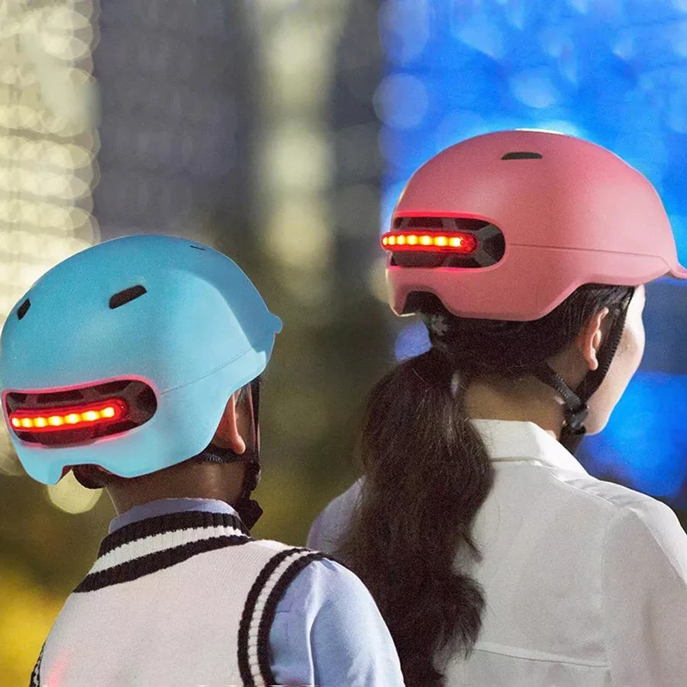 Умный шлем для электрического скутера велосипеда со светодиодной