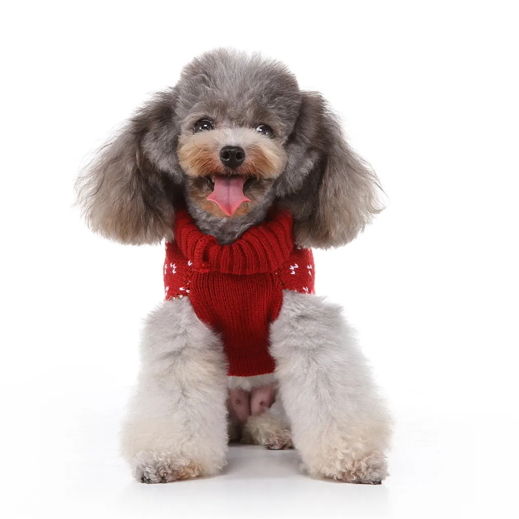 Новинка одежда для домашних животных Рождественский жилет кошек и собак свитер