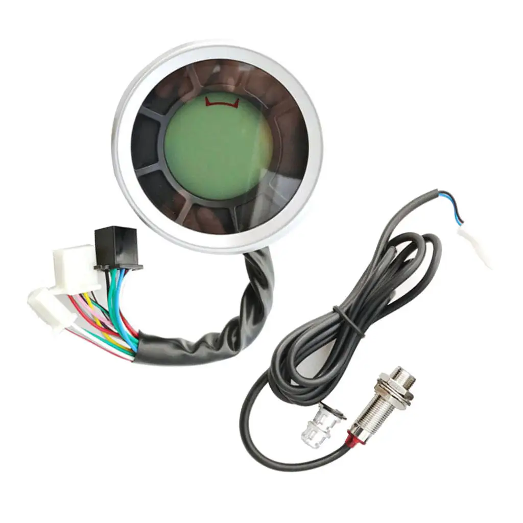 6 Gear LCD Digital Motorcycle Odometer Speedometer Tachometer Gauge Backlit | Автомобили и мотоциклы