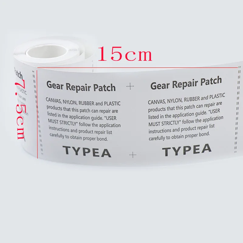 

TPU Outdoor Waterproof Repair Patch Air Cushion Repair Tent Leakage Highly Elastic Environmental Protection Material 7.5*15cm