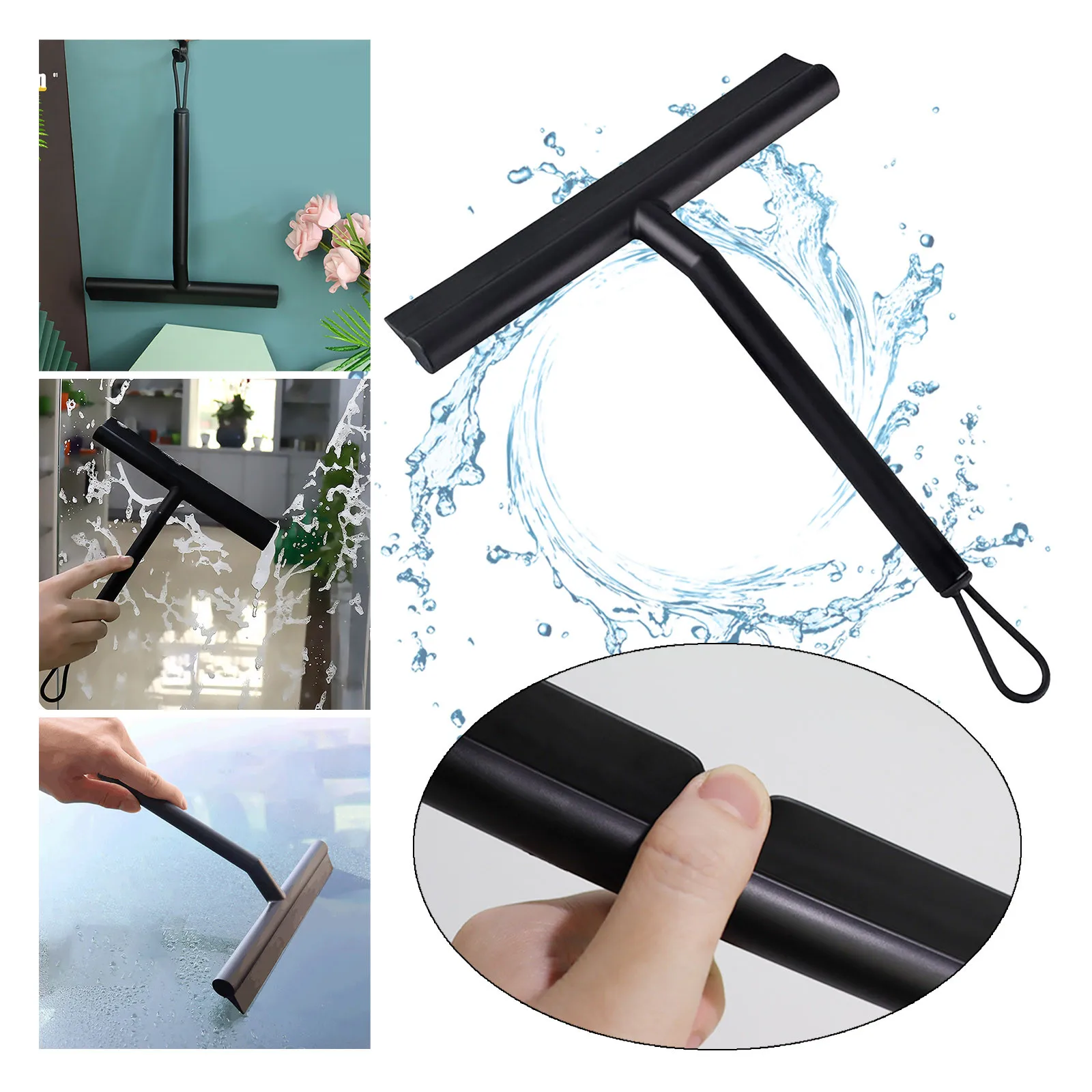 1 шт. силиконовый скребок для очистки стекла | Дом и сад