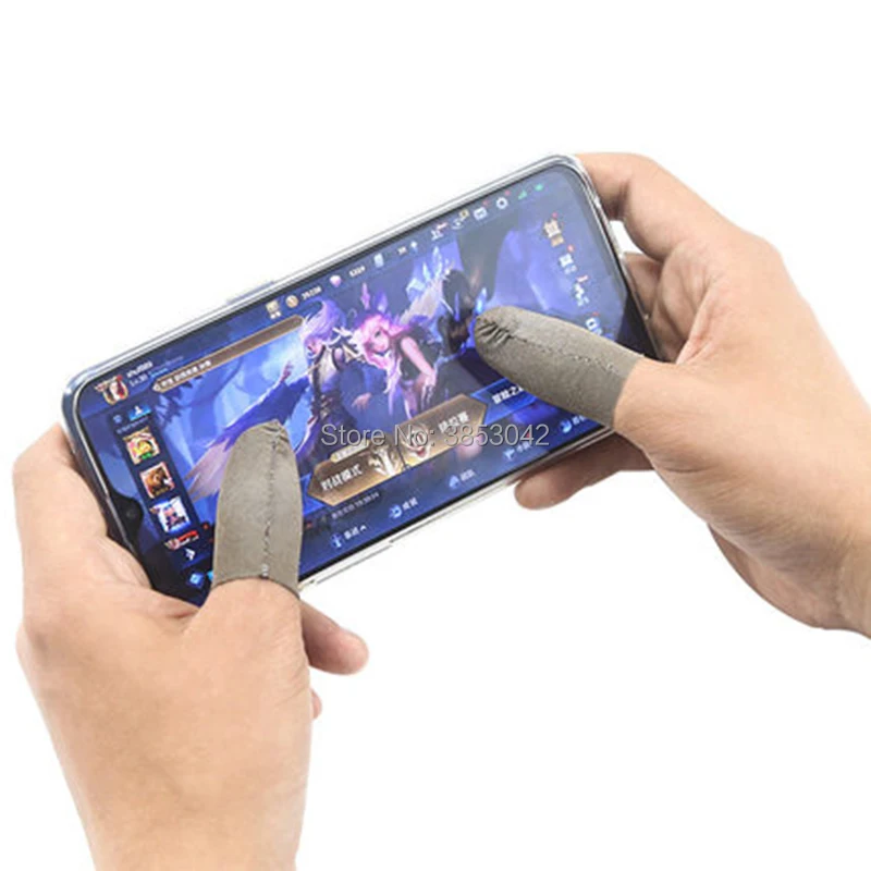 Обновленная версия сенсорного экрана PUBG Finger Cots рукав для Fortnite Gatillos Para Celular Pubg контроллер Sweatproof дышащий