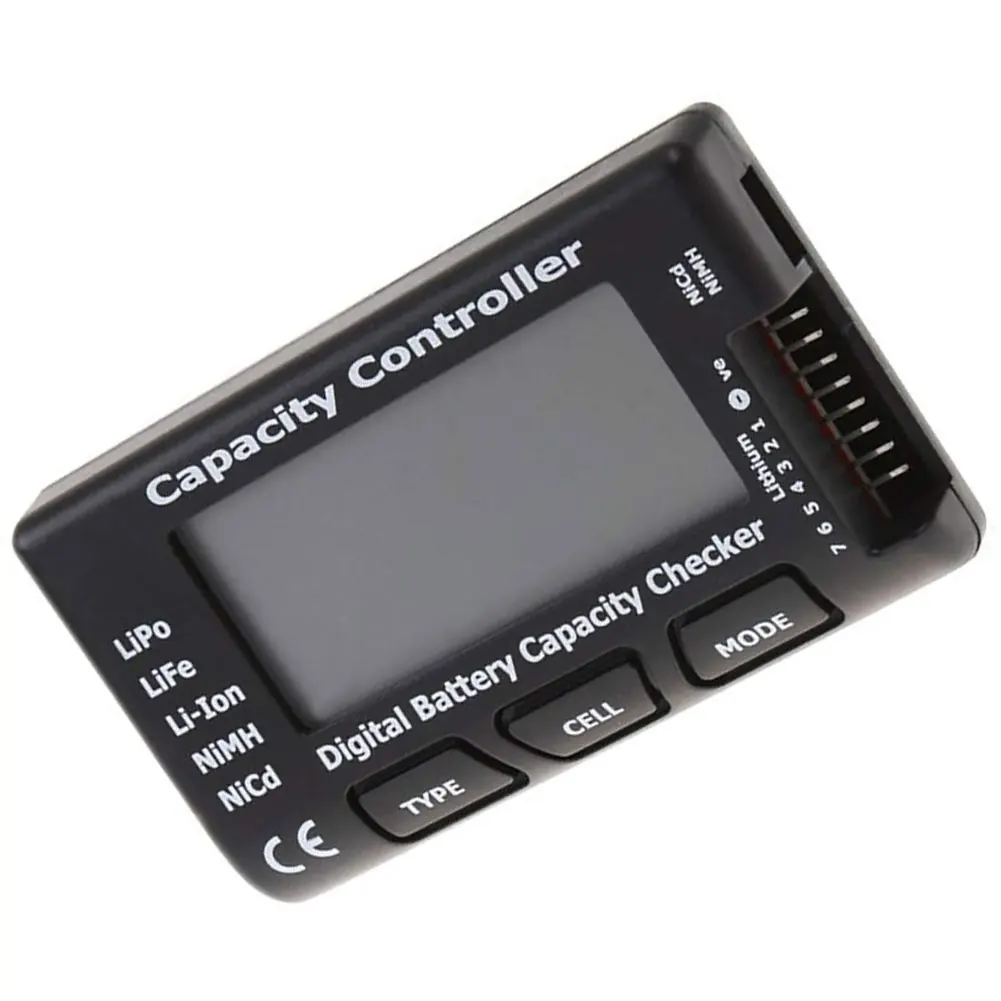 

Universal RC CellMeter-7 Digital Battery Capacity Checker LiPo LiFe Li-ion Nicd NiMH Battery Voltage Tester Checking CellMeter7